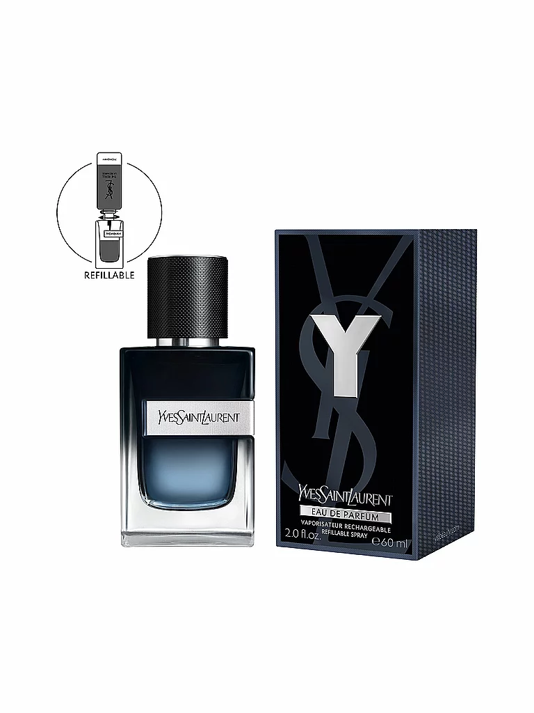 YVES SAINT LAURENT Y Eau de Parfum 60ml Rechargeable